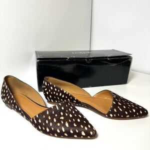 DONATED J. Crew Dorsey animal print flats Fits like a 6.5M Marked as a 7M